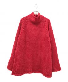 THE SHINZONE（ザ シンゾーン）の古着「HIGH NECK MOHAIR PO」｜レッド