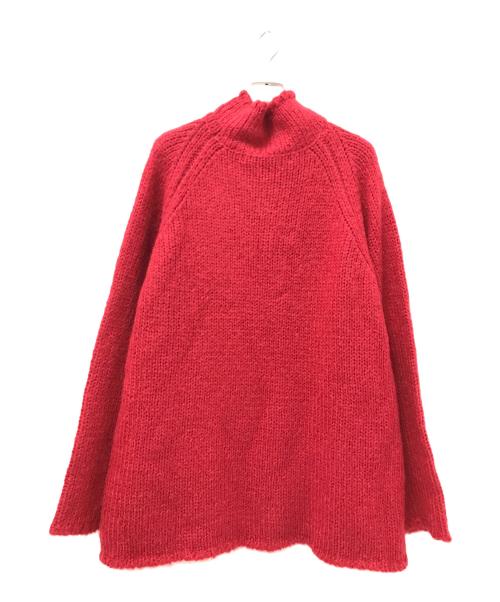 THE SHINZONE（ザ シンゾーン）THE SHINZONE (ザ シンゾーン) HIGH NECK MOHAIR PO レッド サイズ:F0の古着・服飾アイテム