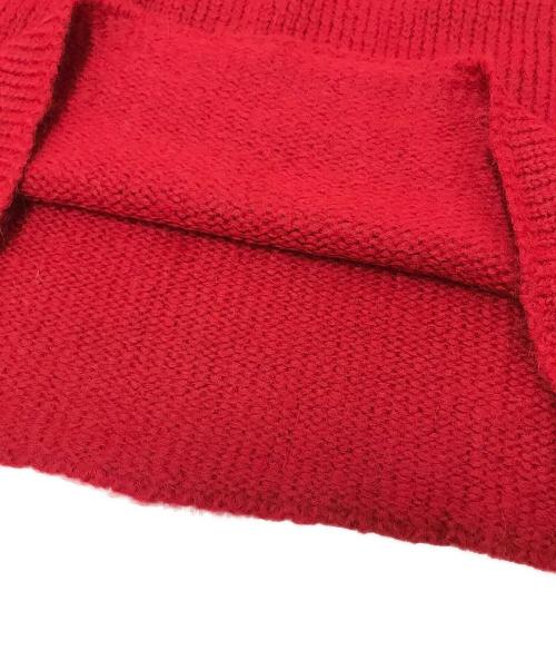 THE SHINZONE（ザ シンゾーン）THE SHINZONE (ザ シンゾーン) HIGH NECK MOHAIR PO レッド サイズ:F0の古着・服飾アイテム