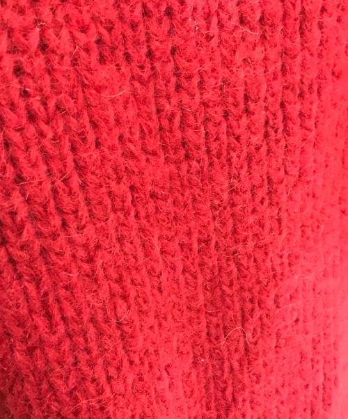 THE SHINZONE（ザ シンゾーン）THE SHINZONE (ザ シンゾーン) HIGH NECK MOHAIR PO レッド サイズ:F0の古着・服飾アイテム