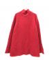 THE SHINZONE (ザ シンゾーン) HIGH NECK MOHAIR PO レッド サイズ:F0：6000円