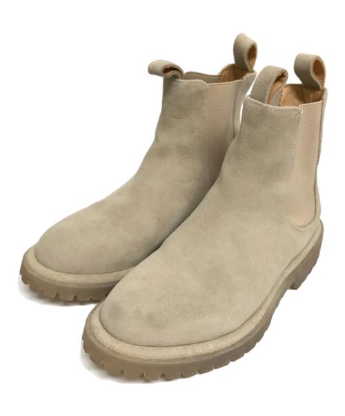 OFFICINE CREATIVE（オフィチーネクリエイティブ）OFFICINE CREATIVE (オフィチーネクリエイティブ) Kent スエード アンクルブーツ ベージュ サイズ:35の古着・服飾アイテム