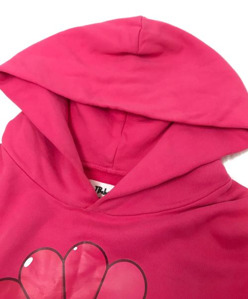 TAKASHI MURAKAMI（タカシ ムラカミ）TAKASHI MURAKAMI (タカシ ムラカミ) J balvin (J.バルヴィン) プリントパーカー ピンク サイズ:Mの古着・服飾アイテム