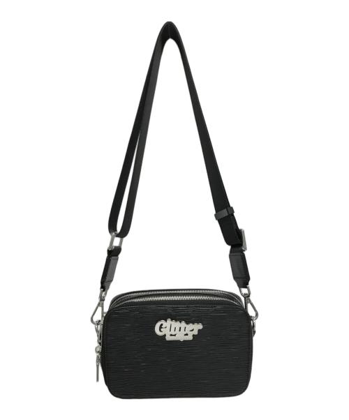 glitter（グリッター）glitter (グリッター) ショルダーバッグ ブラック サイズ:下記参照の古着・服飾アイテム
