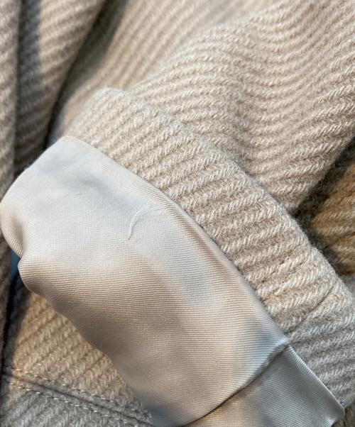 BURBERRY BLUE LABEL（バーバリー ブルー レーベル）BURBERRY BLUE LABEL (バーバリーロンドンブルーレーベル) ウールナイロンシングルコート キャメル サイズ:38の古着・服飾アイテム