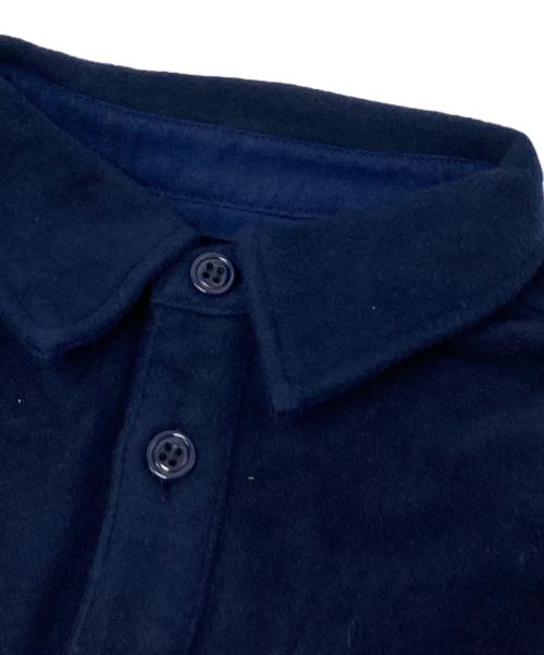 DESCENDANT（ディセンダント）DESCENDANT (ディセンダント) CPO MELTON LS SHIRT ネイビー サイズ:1の古着・服飾アイテム