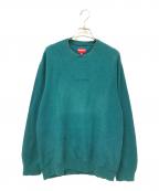 SUPREMEシュプリーム）の古着「刺繍ロゴコットンカットソー」｜グリーン