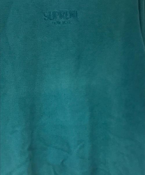 SUPREME（シュプリーム）SUPREME (シュプリーム) 刺繍ロゴコットンカットソー グリーン サイズ:Mの古着・服飾アイテム