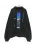 TBPR (タイトブース プロダクション) 襟付バックプリントスウェット ブラック サイズ:M：7000円