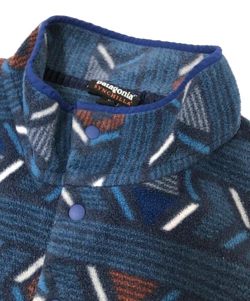 Patagonia（パタゴニア）Patagonia (パタゴニア) シンチラ・スナップT・プルオーバー ブルー サイズ:Mの古着・服飾アイテム