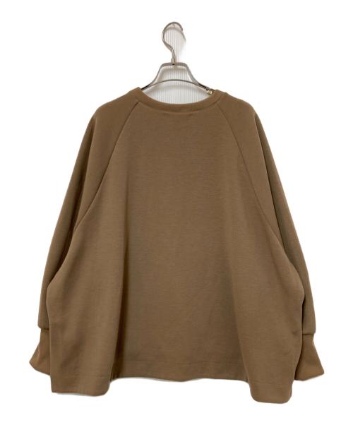 SIWALY fluid（シワリーフルイド）SIWALY fluid (シワリーフルイド) スウェット ブラウン サイズ:Fの古着・服飾アイテム