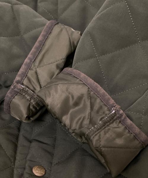 BACKERS（バッカーズ）BACKERS (バッカーズ) キルティングジャケット グリーン サイズ:Lの古着・服飾アイテム