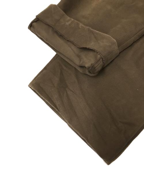 YOKE（ヨーク）YOKE (ヨーク) タックパンツ ブラウン サイズ:1の古着・服飾アイテム