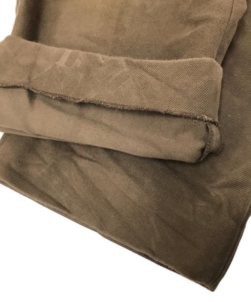 YOKE（ヨーク）YOKE (ヨーク) タックパンツ ブラウン サイズ:1の古着・服飾アイテム