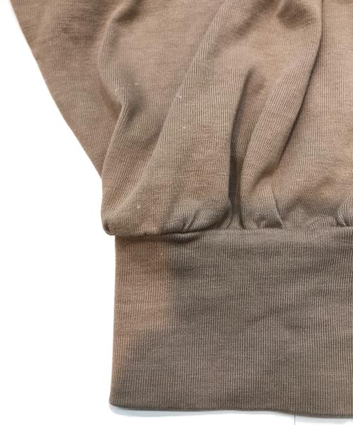 RIM.ARK（リムアーク）RIM.ARK (リムアーク) Front gather cut tops ベージュ サイズ:FREEの古着・服飾アイテム