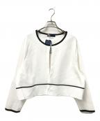 Maglie le cassettoマーリエ ル カセット）の古着「ボレロカーディガン」｜ホワイト