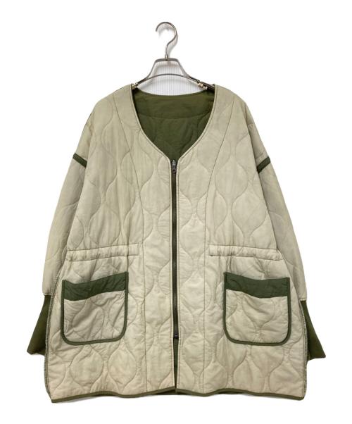 KASTANE（カスタネ）KASTANE (カスタネ) マルチウェイベスト付ミリタリージャケット アイボリー サイズ:Fの古着・服飾アイテム