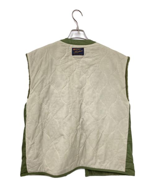 KASTANE（カスタネ）KASTANE (カスタネ) マルチウェイベスト付ミリタリージャケット アイボリー サイズ:Fの古着・服飾アイテム