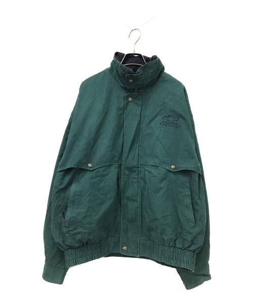 Winner Mate（ウィナーメイト）Winner Mate (ウィナーメイト) 企業ロゴハリントンジャケット グリーン サイズ:XLの古着・服飾アイテム