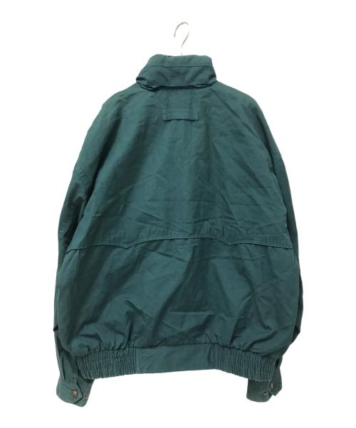 Winner Mate（ウィナーメイト）Winner Mate (ウィナーメイト) 企業ロゴハリントンジャケット グリーン サイズ:XLの古着・服飾アイテム