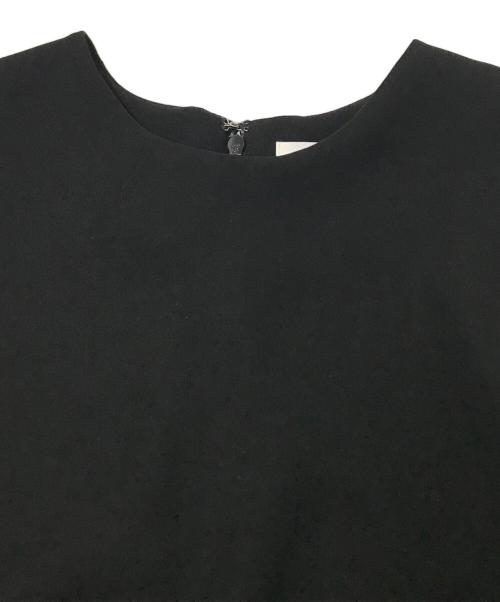 ENFOLD（エンフォルド）ENFOLD (エンフォルド) Aラインシルエットプルオーバー ブラック サイズ:38の古着・服飾アイテム