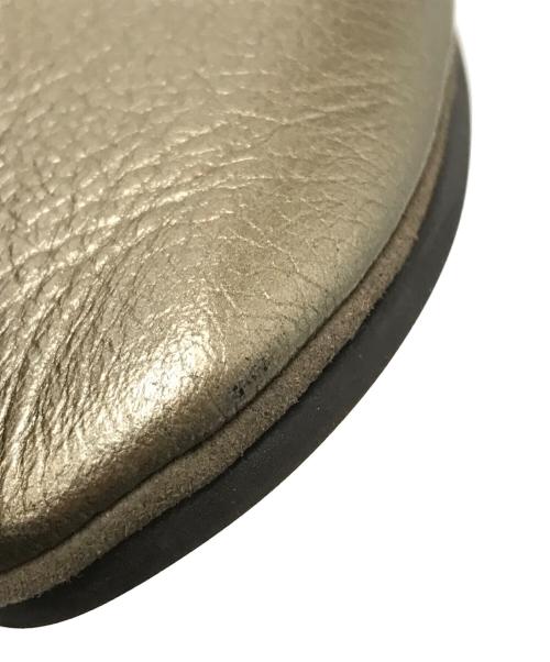 卑弥呼（ヒミコ）卑弥呼 (ヒミコ) ソフトフラットシューズ シルバー サイズ:23.5㎝の古着・服飾アイテム