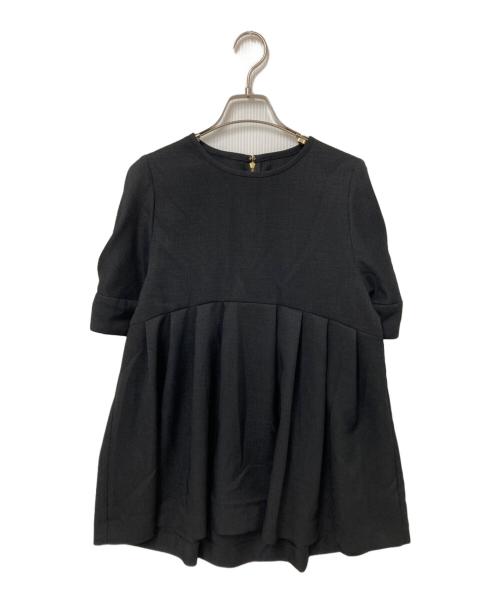 SHIPS（シップス）SHIPS (シップス) ブラウス ブラック サイズ:M 未使用品の古着・服飾アイテム