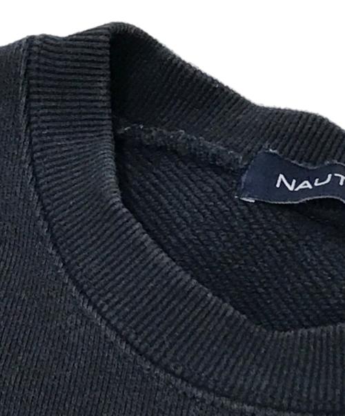 NAUTICA（ノーティカ）NAUTICA (ノーティカ) 刺繍ロゴクルーネックスウェット ネイビー サイズ:Mの古着・服飾アイテム
