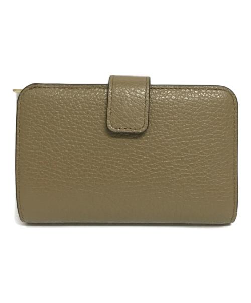 FURLA（フルラ）FURLA (フルラ) RITZY コンパクトウォレット ベージュ サイズ:下記参照の古着・服飾アイテム