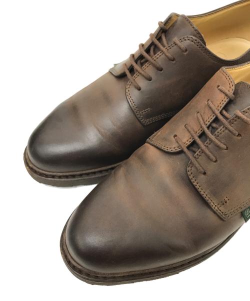 PARABOOT（パラブーツ）PARABOOT (パラブーツ) プレーントゥシューズ ブラウン サイズ:7の古着・服飾アイテム