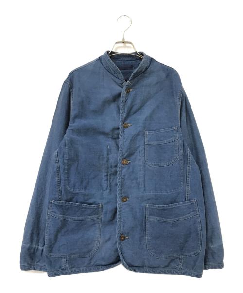 45R（フォーティファイブ・アール）45R (フォーティファイブ・アール) お米サテンの908チロリアンジャケット インディゴ サイズ:4の古着・服飾アイテム