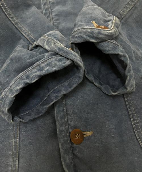45R（フォーティファイブ・アール）45R (フォーティファイブ・アール) お米サテンの908チロリアンジャケット インディゴ サイズ:4の古着・服飾アイテム