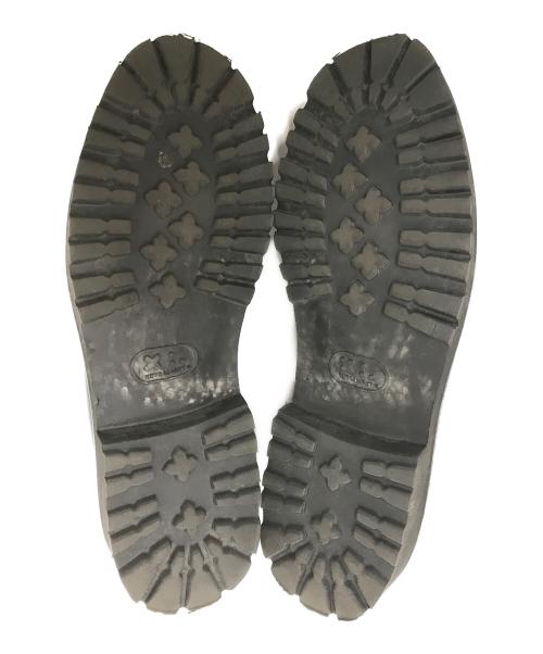 G.H.BASS&CO.（ジー・エイチ・バス・コー）G.H.BASS&CO. (ジー・エイチ・バス・コー) BLACK&LEOPARD RUG SOLE ブラック サイズ: 7 1/2の古着・服飾アイテム