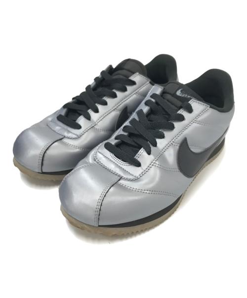 NIKE（ナイキ）NIKE (ナイキ) CORTEZ SE MTLC COOL GREY/BLACK-GUM DARK BROWN グレー サイズ:27.0cmの古着・服飾アイテム