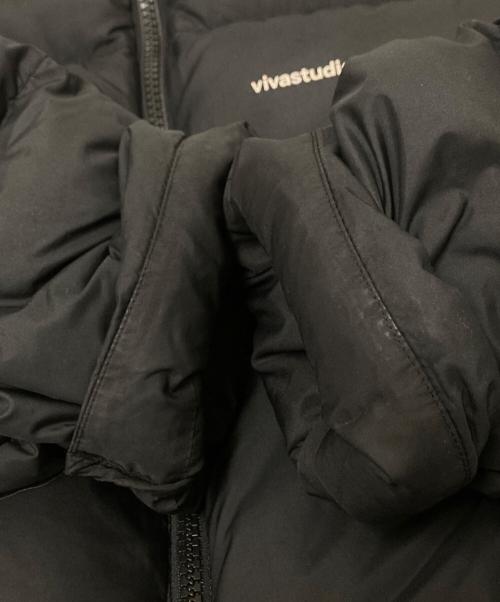 vivastudio（ビバスタジオ）vivastudio (ビバスタジオ) ダウンジャケット ブラック サイズ:Mの古着・服飾アイテム
