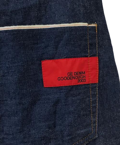GOODENOUGH（グッドイナフ）GOODENOUGH (グッドイナフ) ライトオンスジップフライデニムパンツ インディゴ サイズ:36の古着・服飾アイテム