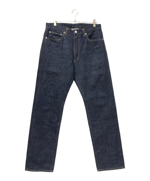 GOODENOUGH（グッドグリーフ）GOOD ENOUGH (グッドイナフ) MORE ABOUT LESS (モアアバウトレス) セルビッチデニムパンツ インディゴ サイズ:34の古着・服飾アイテム