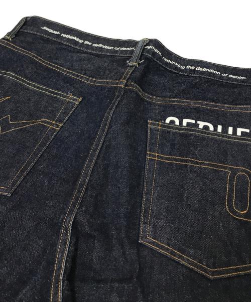 SEQUEL（シークエル）SEQUEL (シークエル) FRAGMENT DESIGN (フラグメントデザイン) リジットデニムパンツ インディゴ サイズ:Lの古着・服飾アイテム