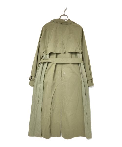 RAY BEAMS（レイ ビームス）RAY BEAMS (レイ ビームス) イソザイ キリカエ トレンチコート オリーブ サイズ:下記参照の古着・服飾アイテム