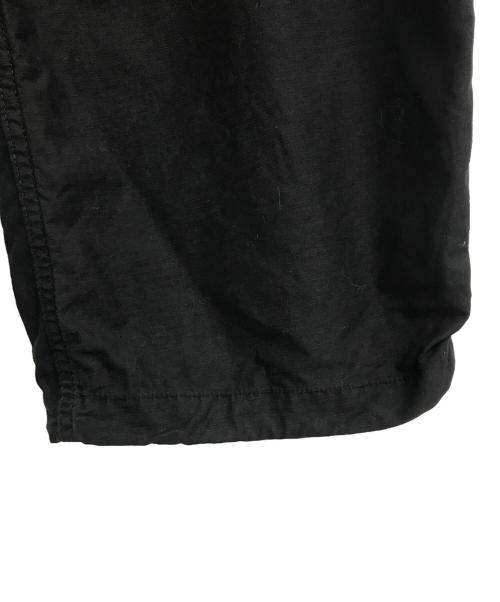 JOURNAL STANDARD（ジャーナルスタンダード）JOURNAL STANDARD (ジャーナル スタンダード) 綿麻ベルテッド キャノンベイカーパンツ ブラック サイズ:Lの古着・服飾アイテム