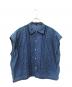 45R（フォーティファイブ・アール）の古着「藍インドカディdeステッチ馬ブラウス」｜インディゴ