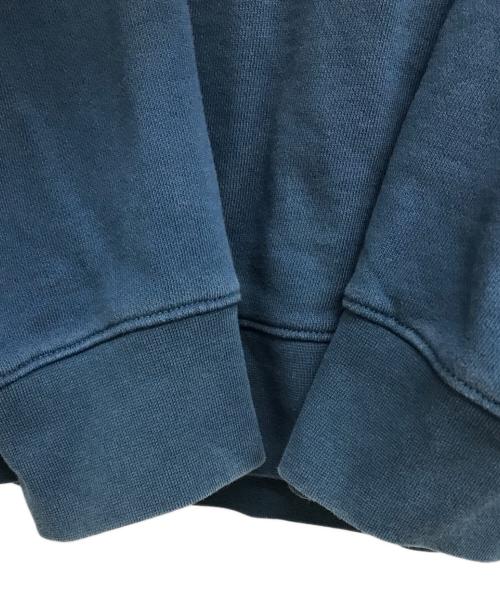 A.P.C.（アーペーセー）A.P.C. (アーペーセー) ロゴスウェット ブルー サイズ:Lの古着・服飾アイテム