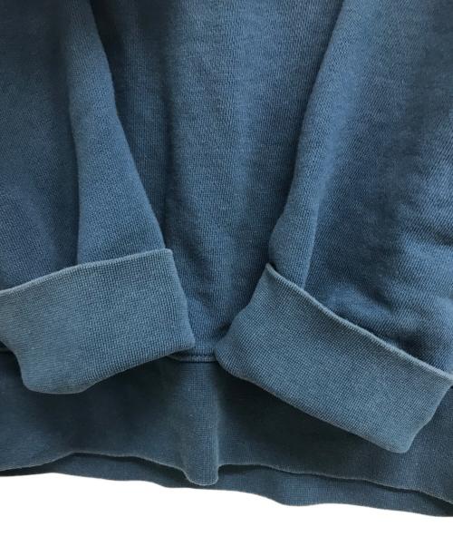 A.P.C.（アーペーセー）A.P.C. (アーペーセー) ロゴスウェット ブルー サイズ:Lの古着・服飾アイテム