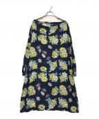 45Rフォーティファイブ・アール）の古着「フラワープリントワンピース」｜ネイビー