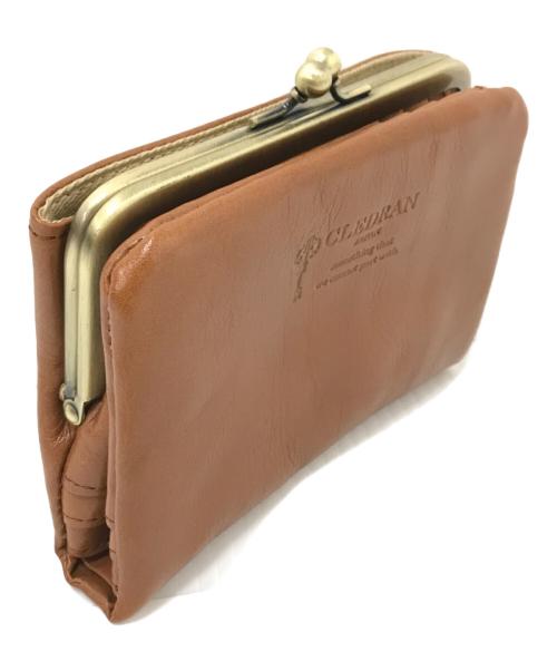 CLEDRAN（クレドラン）CLEDRAN (クレドラン) がま口レザーウォレット ブラウン サイズ:下記参照の古着・服飾アイテム