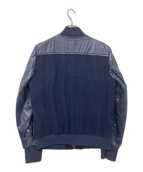 DIESEL Black Gold（ディーゼル ブラック ゴールド）DIESEL Black Gold (ディーゼル ブラック ゴールド) 切替ジャケット ネイビー サイズ:44の古着・服飾アイテム