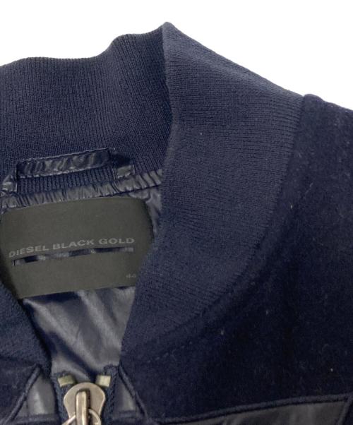 DIESEL Black Gold（ディーゼル ブラック ゴールド）DIESEL Black Gold (ディーゼル ブラック ゴールド) 切替ジャケット ネイビー サイズ:44の古着・服飾アイテム