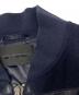 中古・古着 DIESEL Black Gold (ディーゼル ブラック ゴールド) 切替ジャケット ネイビー サイズ:44：7000円