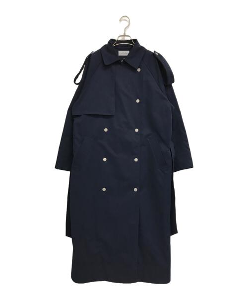Sea Room lynn（シールームリン）Sea Room lynn (シールームリン) ライナー付トレンチコート ネイビー サイズ:Sの古着・服飾アイテム