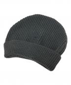 Maison Margielaメゾンマルジェラ）の古着「4ステッチ リブニットキャップ」｜グレー